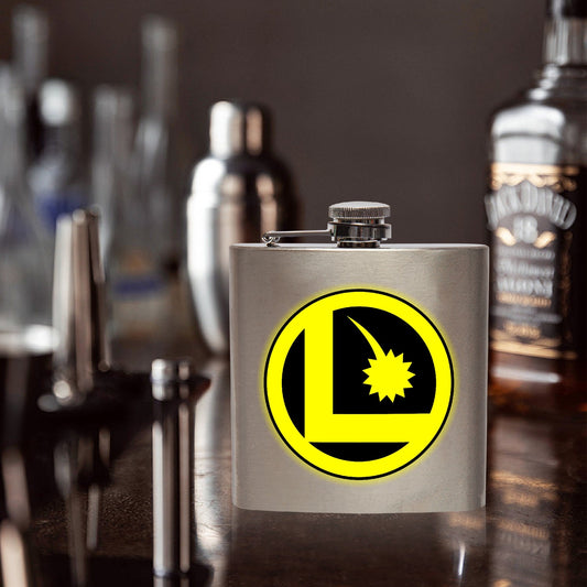 LEGION L LOGO Stainless Steel Hip Flask