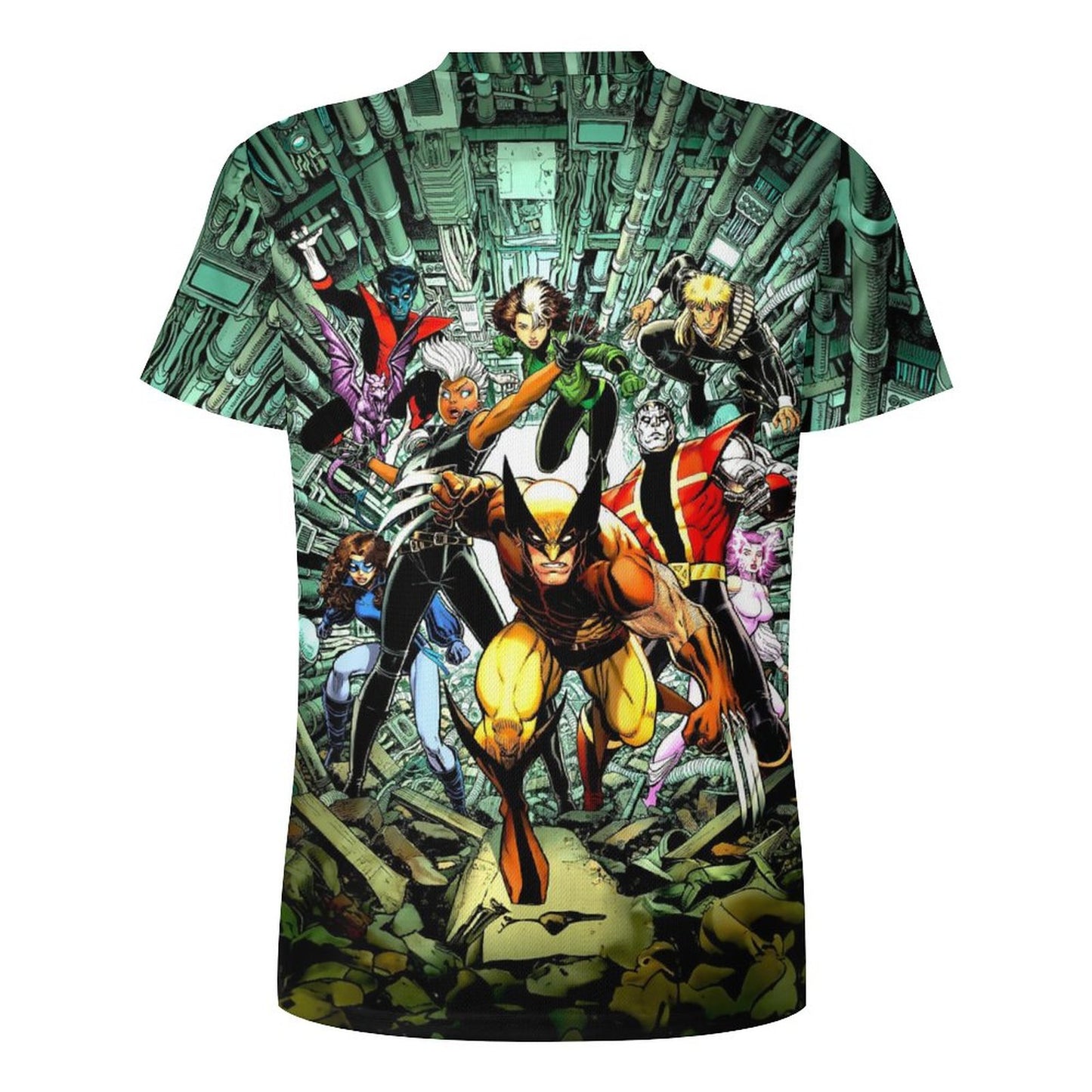 AURTHER ADAMS XMEN 120gsm Short Sleeve All Over Print T-Shirt OMDT01 (All-Over Printing)