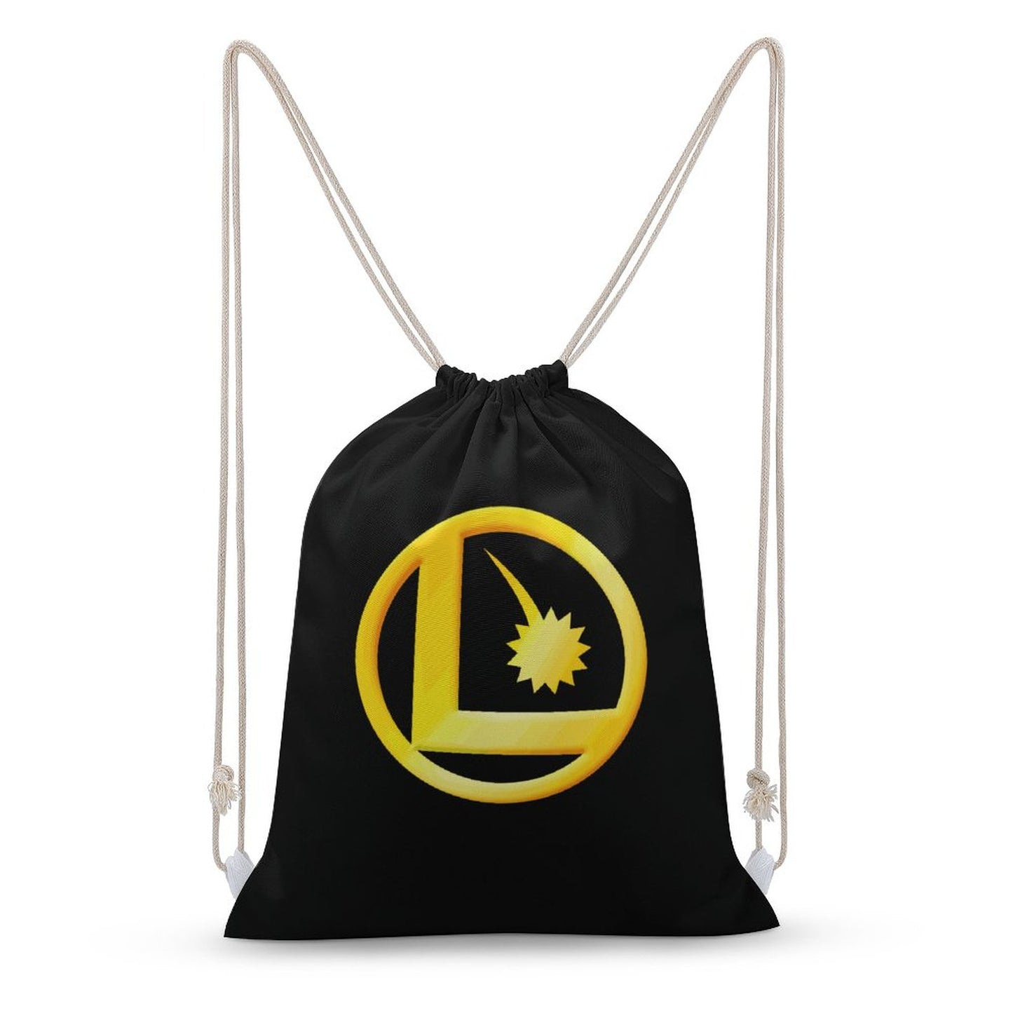 LEGION L LOGO Canvas Drawstring Bag