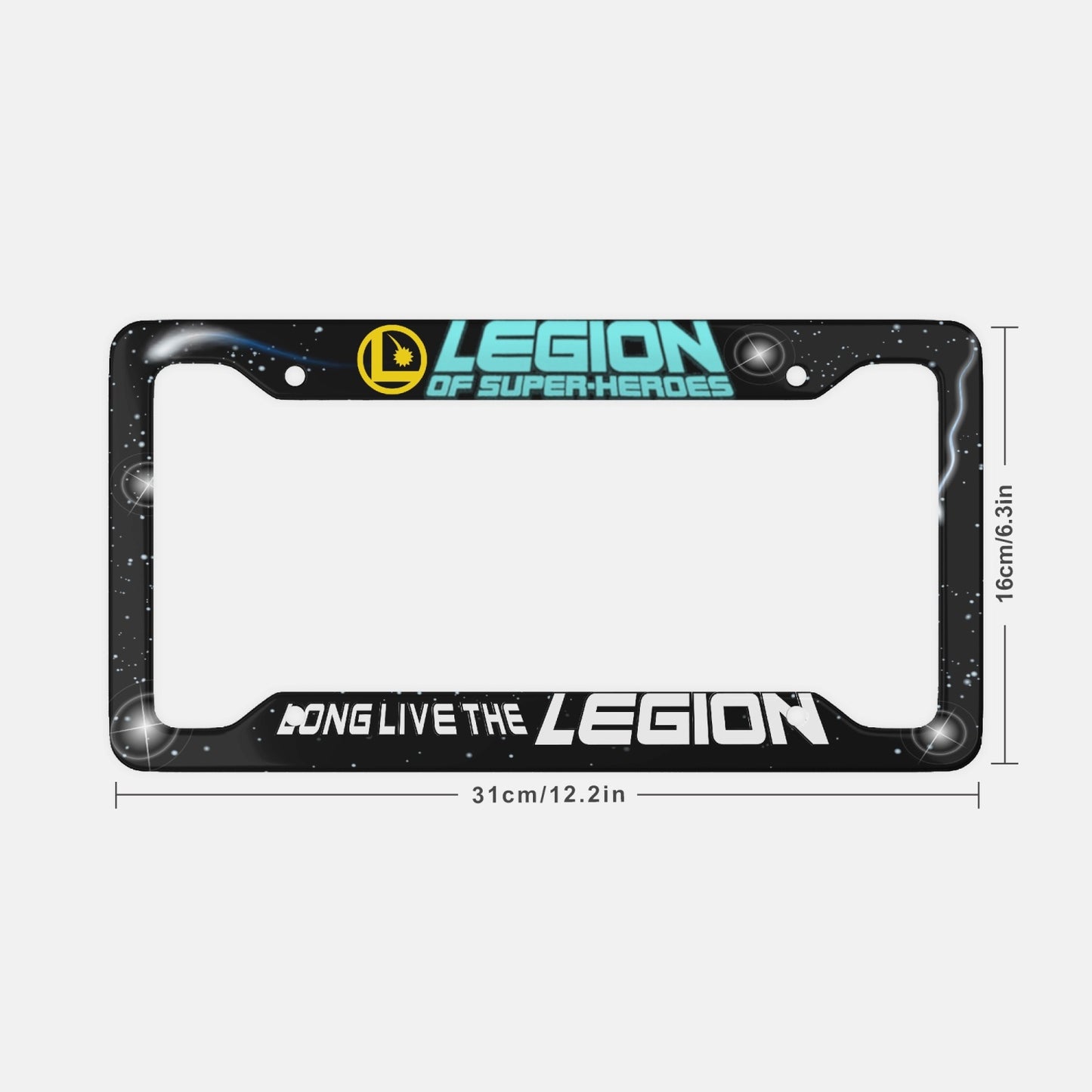 LONG LIVE THE LEGION  UNIVERSAL  LICENSE PLATE HOLDER