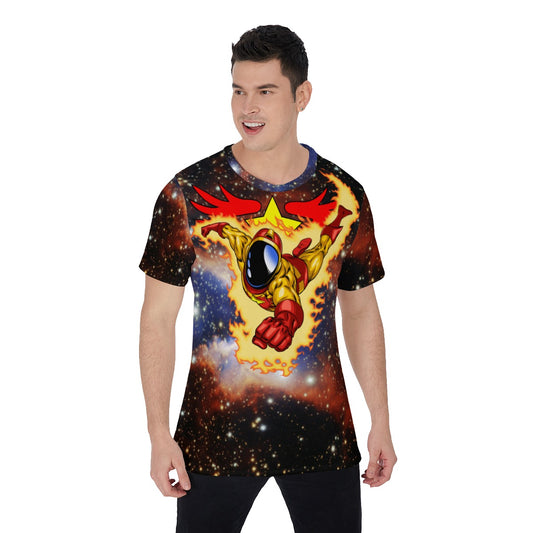 WILDFIRE -All-Over Print Men's O-Neck T-Shirt